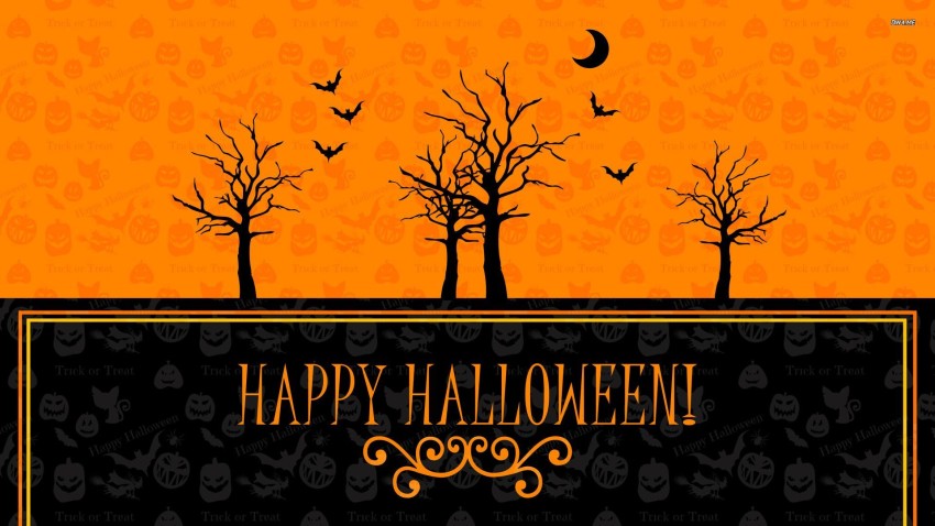 Halloween Computer HD Wallpaper Background