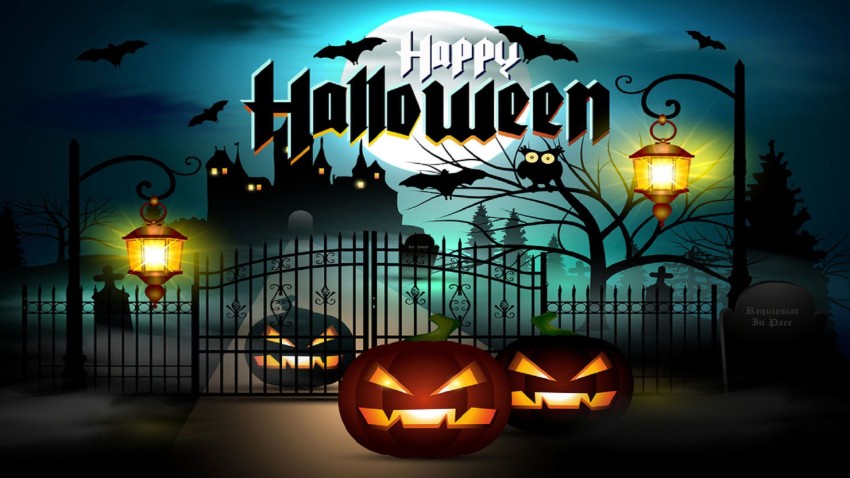 Halloween Computer HD Wallpaper Background