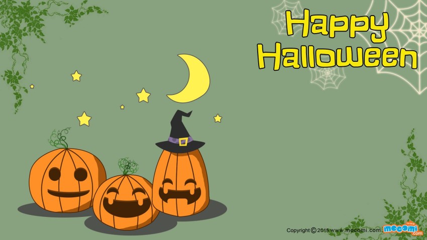 Halloween Computer HD Wallpaper Background