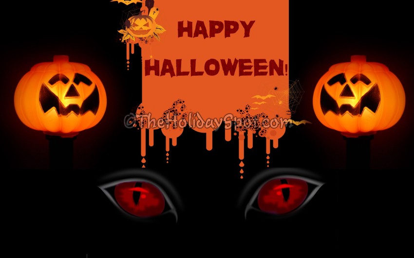 Halloween Computer HD Wallpaper Background