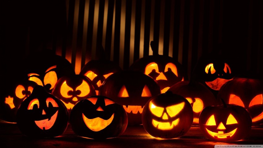 Halloween Computer HD Wallpaper Background