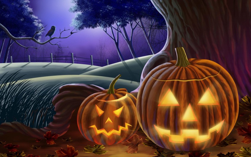 Halloween Computer Laptop  Wallpaper Full HD