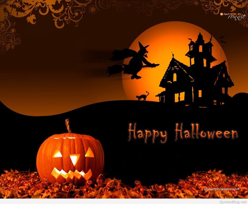 Halloween Computer Laptop  Wallpaper Full HD