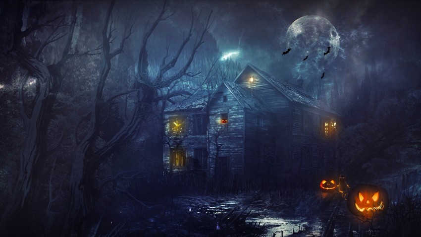 Halloween Computer Laptop  Wallpaper Full HD