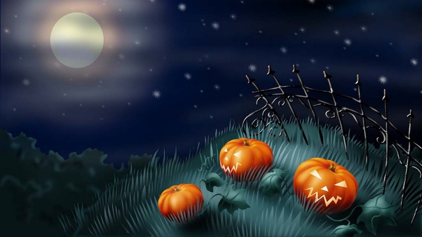 Halloween Computer Laptop  Wallpaper Full HD