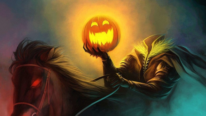 Halloween Pumpkin HD Wallpaper Background