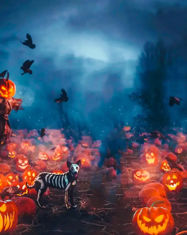 Halloween Pumpkin NewCB Edit Background HD