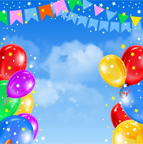 Happy Birthday Background Full Hd With Balloon