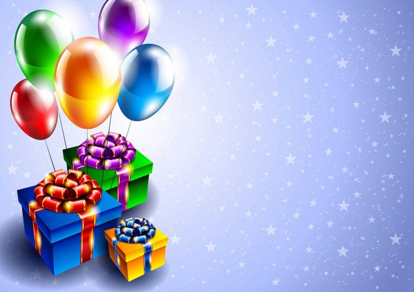 Happy Birthday Background Full HD With Balloon