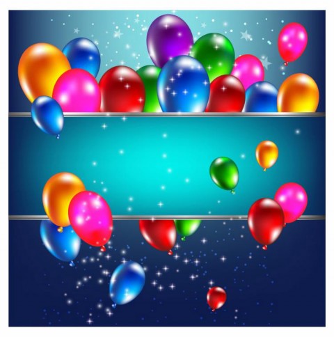 Happy Birthday Background Full HD With Balloon