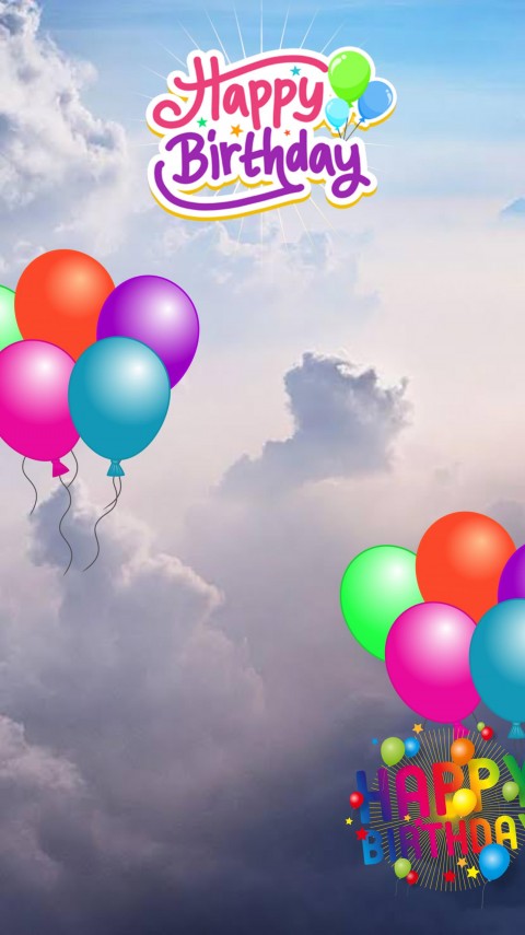 Happy Birthday Picsart Editing Background With Balloon