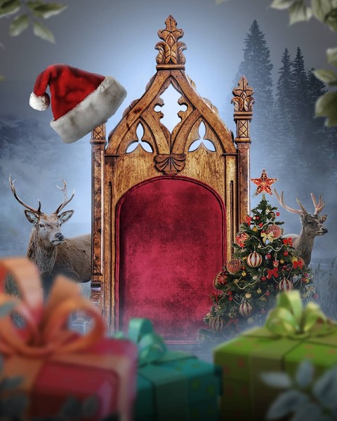 Happy  Christmas Day CB PicsArt Background