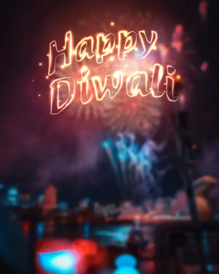 Happy Diwali Background Full HD For Photoshop Editing