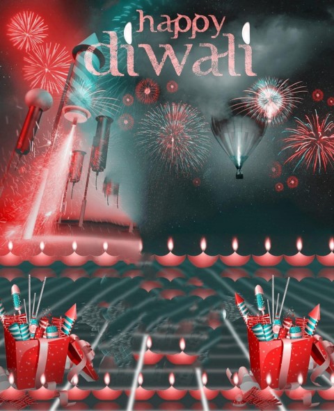 Happy Diwali Blur  PicsArt Photo Editing Background