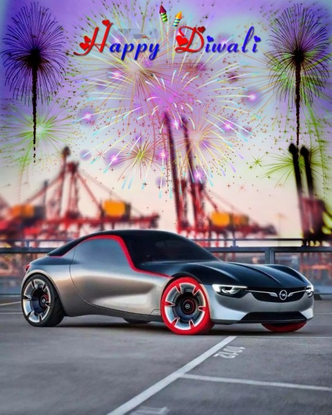 Happy Diwali Car CB PicsArt Editing Background  Full HD