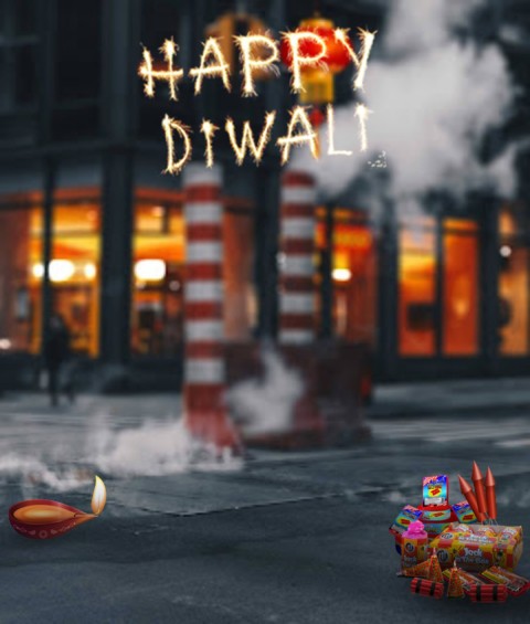 Happy Diwali CB PicsArt Photos Editing Background