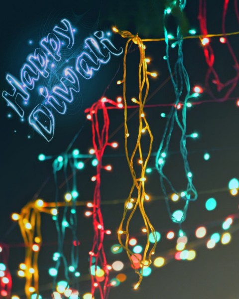 Happy Diwali Light CB Picsart Editing Background Full HD