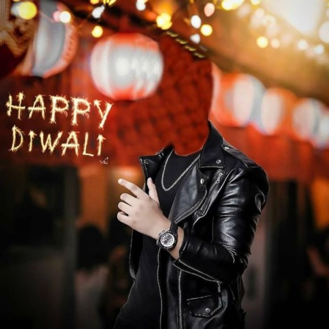 Happy Diwali Without Head CB PicsArt Editing Background HD