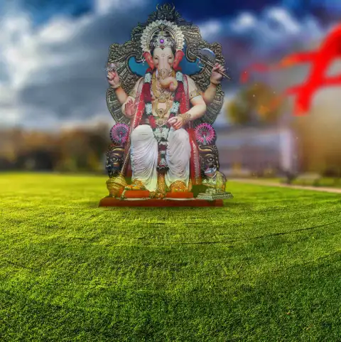 Happy Ganesh Chaturthi Editing Background For Picsart Editing