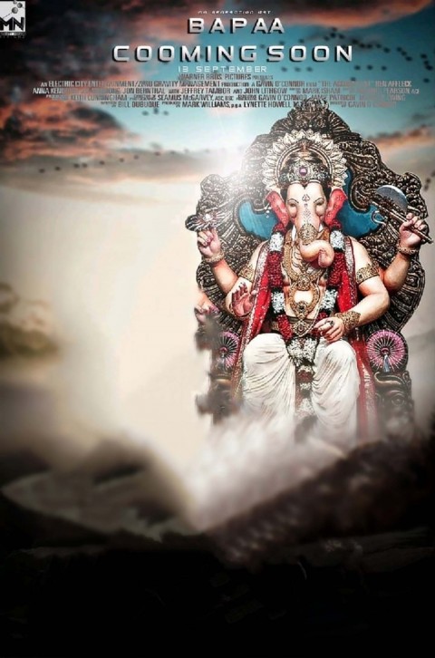 Happy Ganesh Chaturthi Editing Background  Full HD