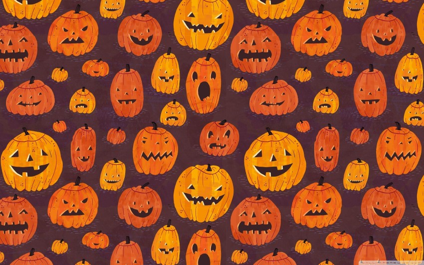 Happy Halloween Pumpkin Background Wallpaper