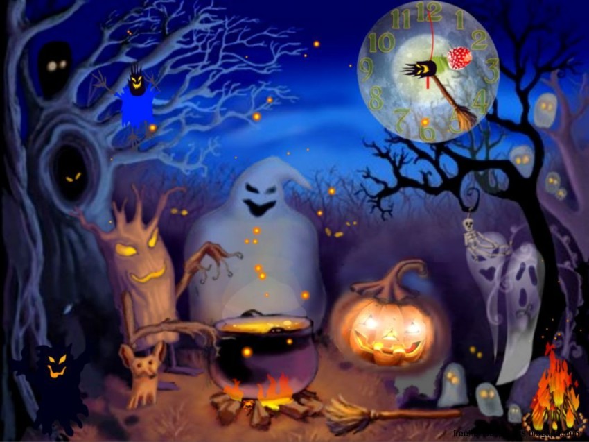 Happy Halloween Pumpkin Background Wallpaper