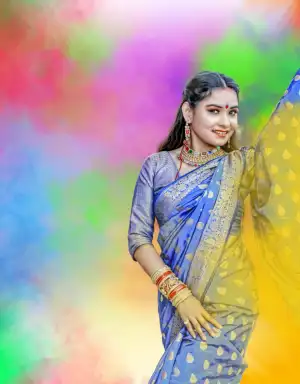 Happy Holi Editing Background For CB