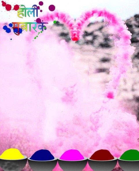 Happy Holi Hai Picsart Photo Editing Background