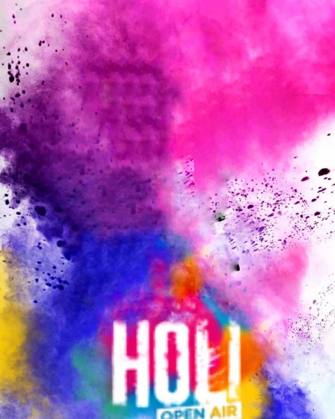 Happy Holi Photo Editing Background Download