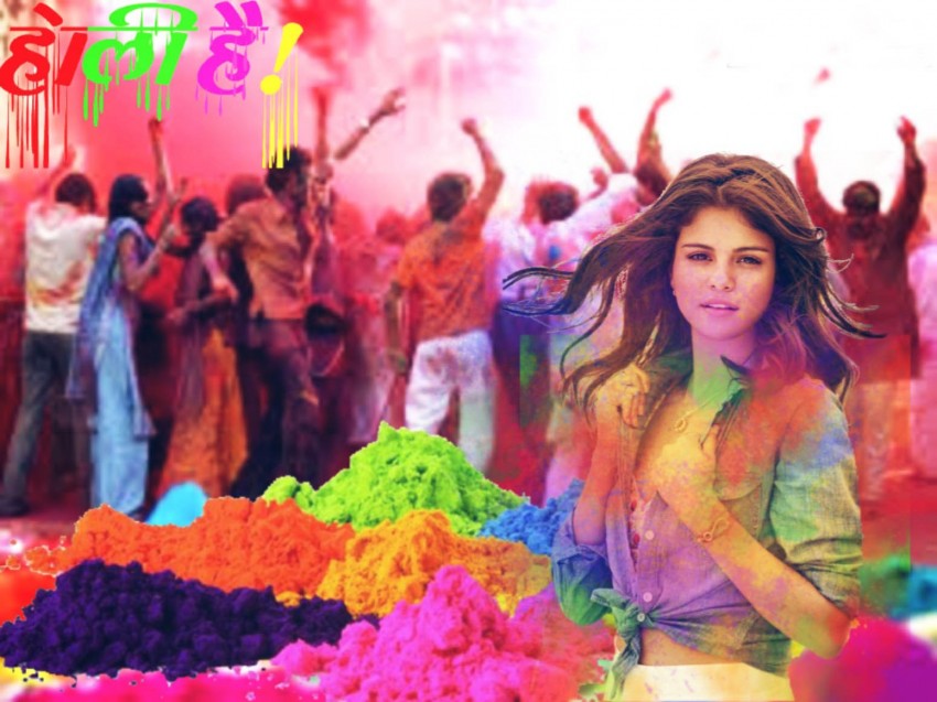 Happy Holi Picsart CB Photo Editing Background With Girls