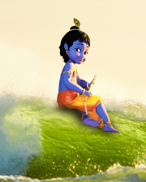 Happy Krishna Janmashtami CB PicsArt Editing Background