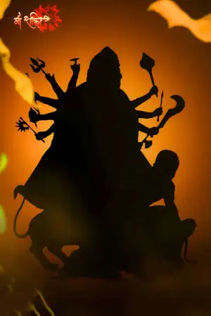 Happy Navratri Background HD For CB Editing