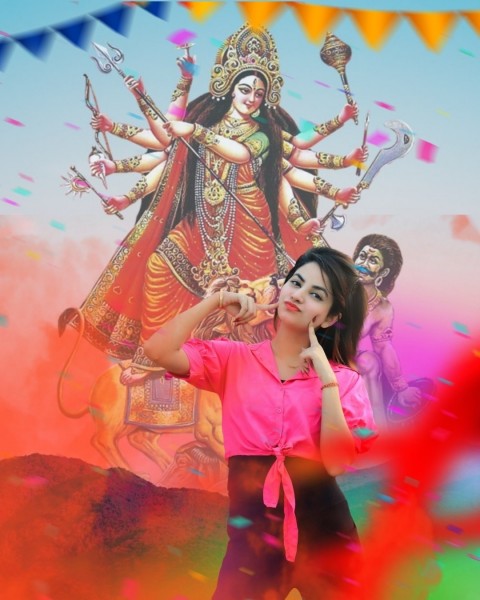 Happy Navratri CB PicsArt Editing Background