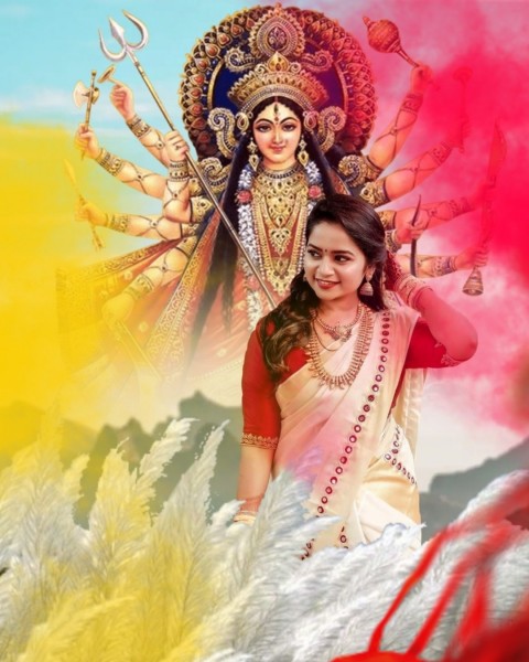 Happy Navratri CB PicsArt Editing Background