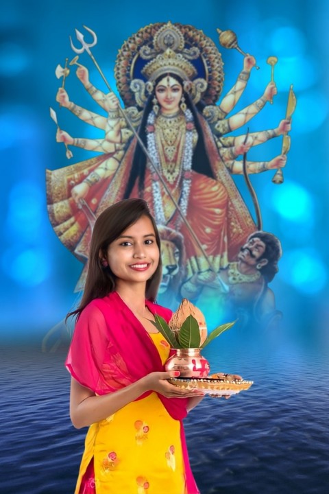 Happy Navratri CB PicsArt Editing Background