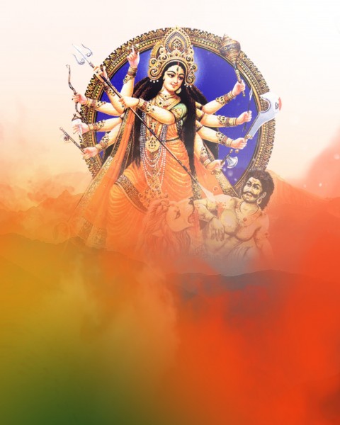 Happy Navratri Dussehra CB PicsArt Editing Background HD