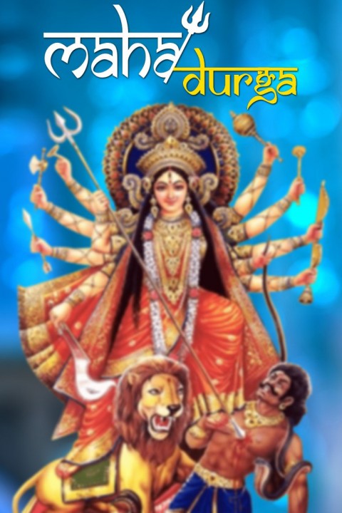 Happy Navratri Editing Background Full HD