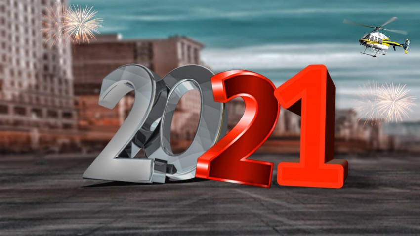 Happy New Year 2021 CB Picsart Editing Background