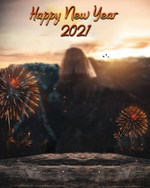 Happy New Year 2021 CB Picsart Editing Background