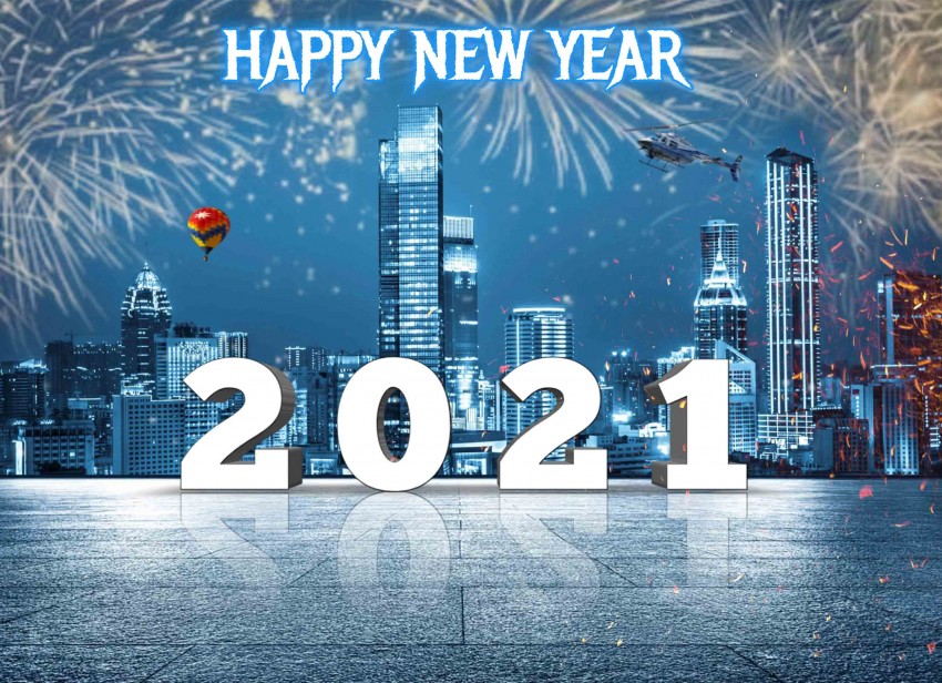 Happy New Year 2021 CB Picsart Editing Background