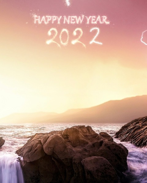 Happy New Year 2022 CB PicsArt Editing Background