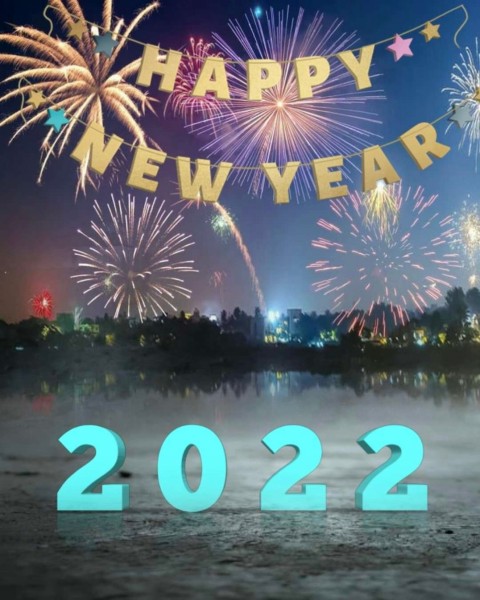 Happy New Year 2022 CB PicsArt Editing Background