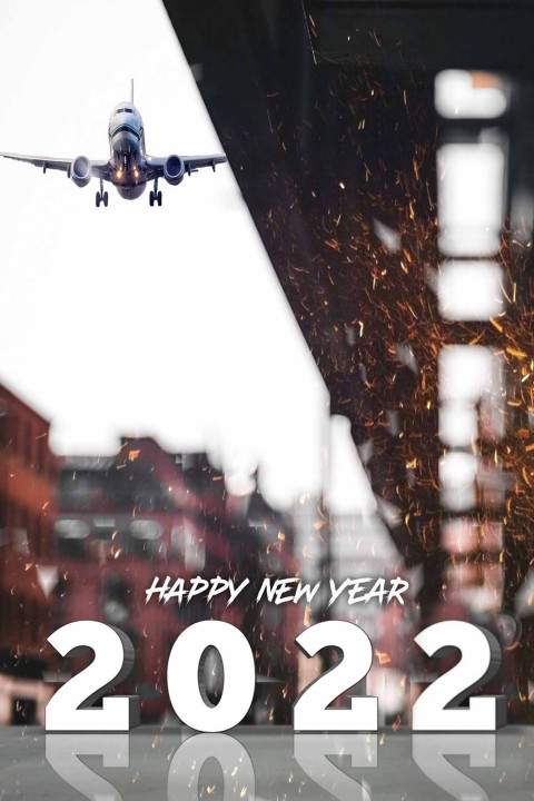 Happy New Year 2022 CB PicsArt Editing Background