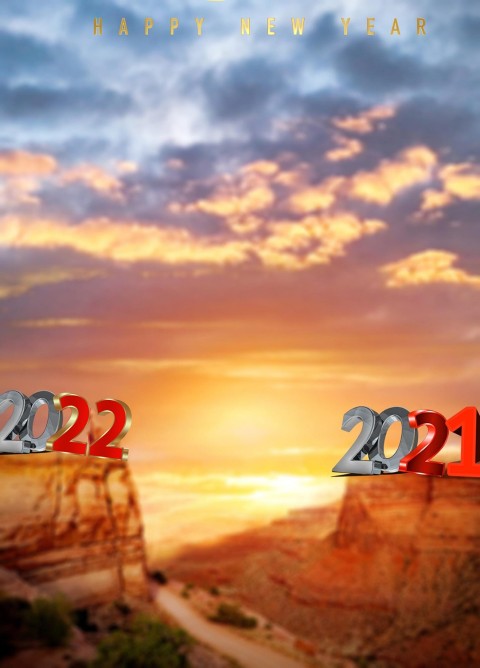 Happy New Year 2022 CB PicsArt Editing Background