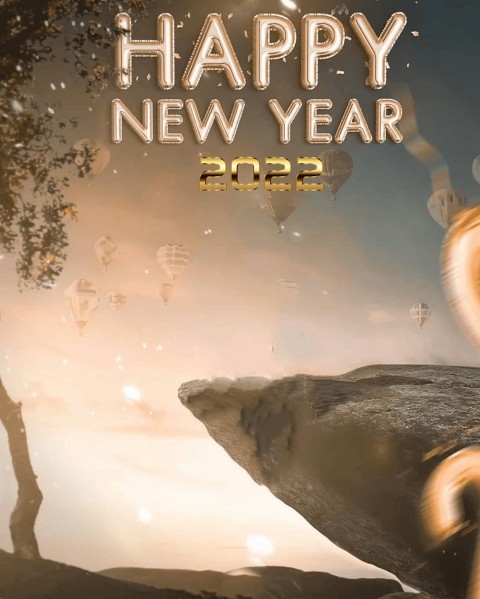 Happy New Year 2022 CB PicsArt Editing Background