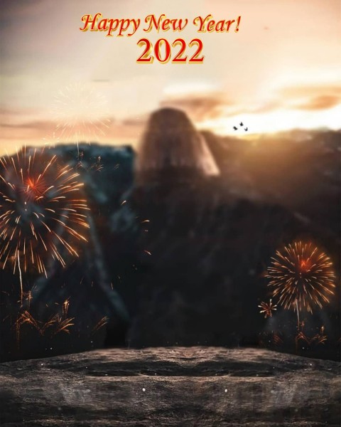 Happy New Year 2022 CB PicsArt Editing Background