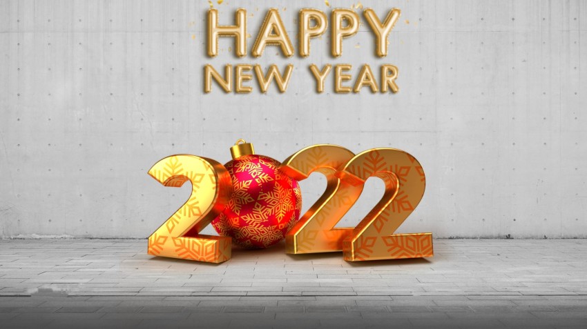 Happy New Year 2022 Photoshop CB PicsArt Editing Background