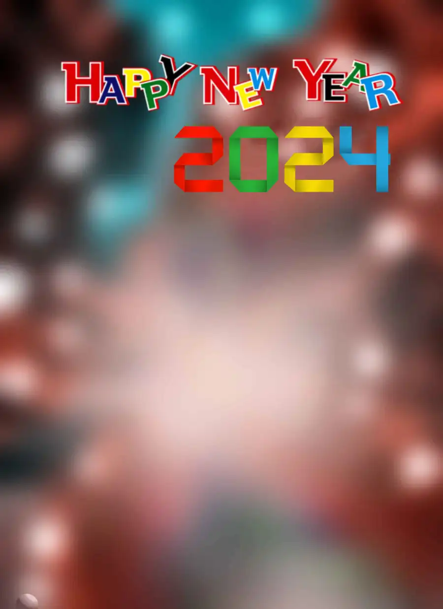 Happy New Year 2024 Blur Editing   Background