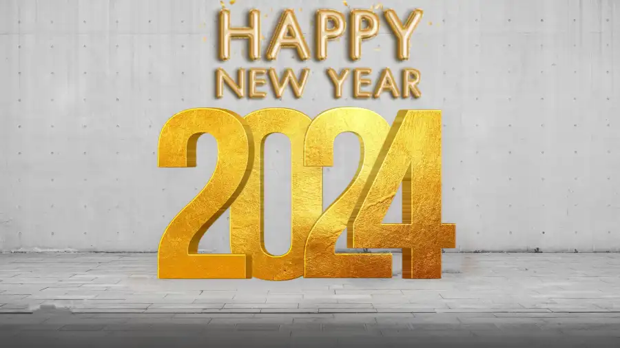 Happy New Year 2024 Photo Editing  HD Background