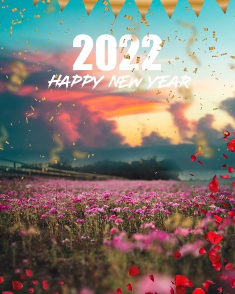 Happy New Year CB PicsArt Editing Background 2022